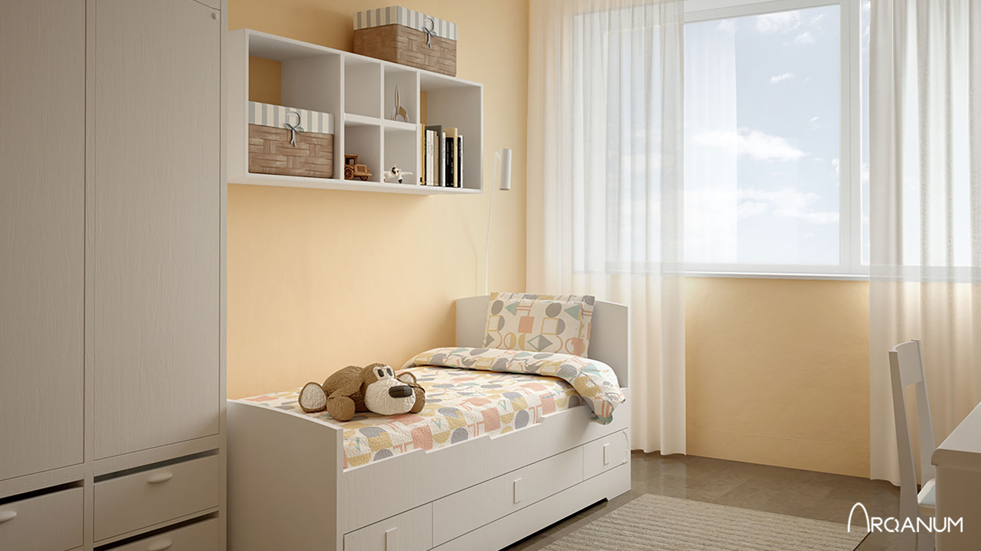 Bloque Residencial en Granada render